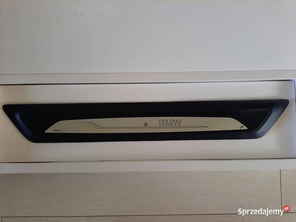 Oryginalne listwy progowe BMW LED OE 51472408857 Gadgety motoryzacyjne śląskie Będzin sprzedam