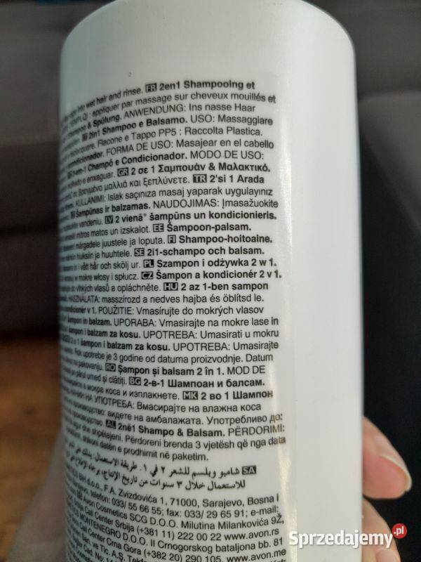 Szampon z odżywką 2w1 Avon Care Refresh śląskie Siadcza