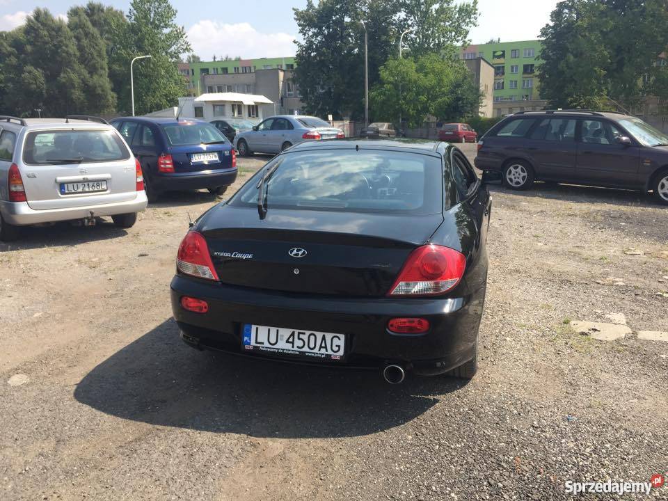 Hyundai Coupe z niskim przebiegiem Lublin Sprzedajemy.pl