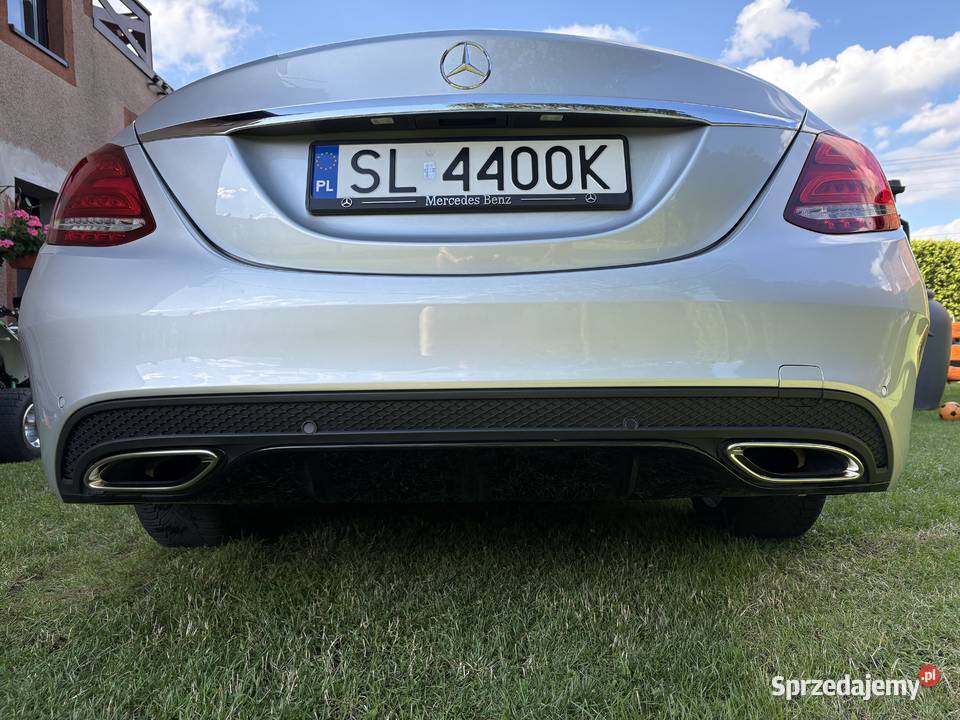Mercedes w205 C180 Salon nieuszkodzony Ruda Śląska
