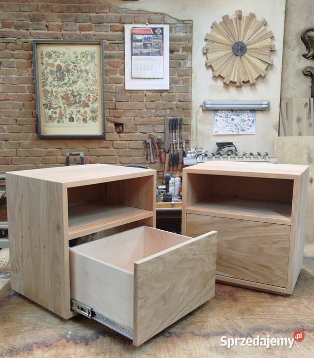 Szafka nocna dębowa model JUSTI 45cm sprzedam