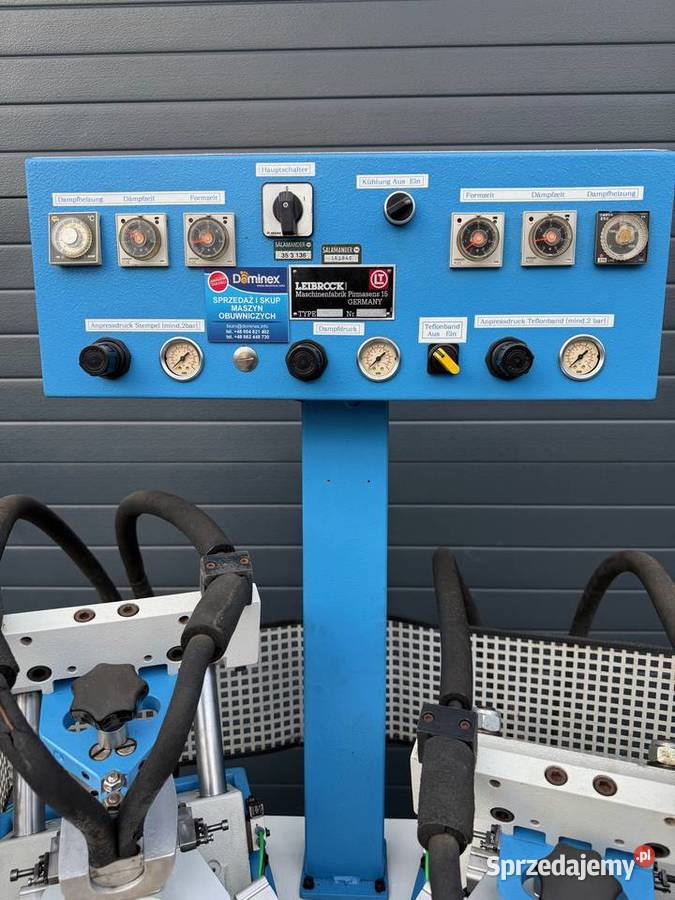 Formowarka czubka cholewki Leibrock VBF maszyny Łaskarzew