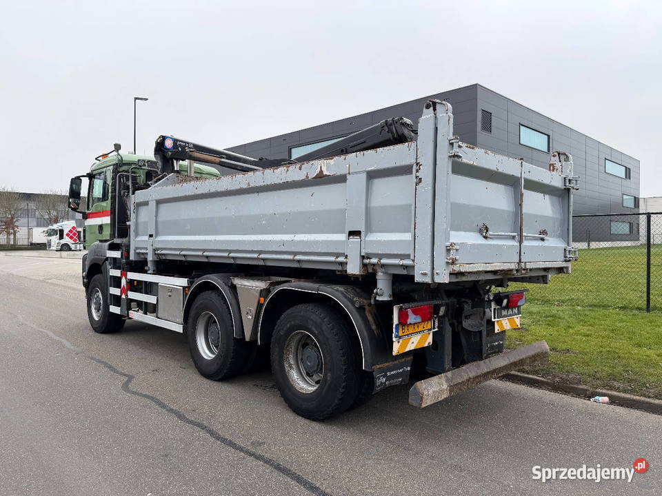 Wywrotka 6x6 z dzwigiem Man 10518cm3 Warszawa