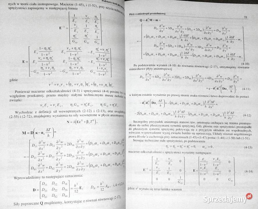 Płyty Obliczenia statyczne Zbigniew Kączkowski Chełm