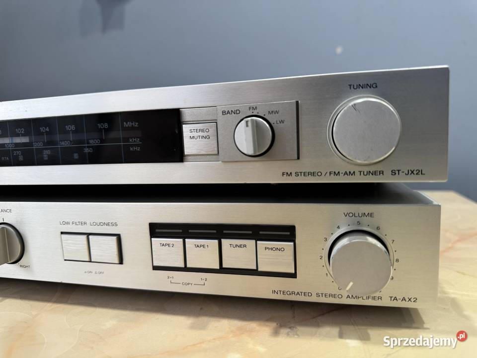 Sony TAAX2 Amplifier and Sony STJX2L Tuner Łapy sprzedam