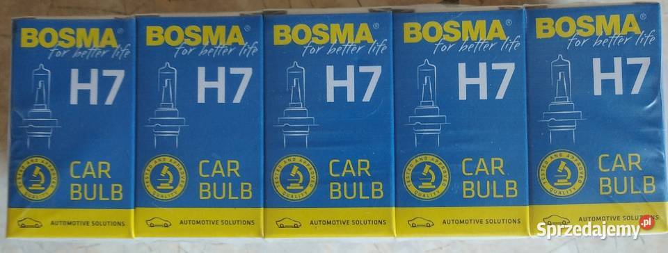 Żarówki Bosman H7 24V 70W 10 sztuk Reda