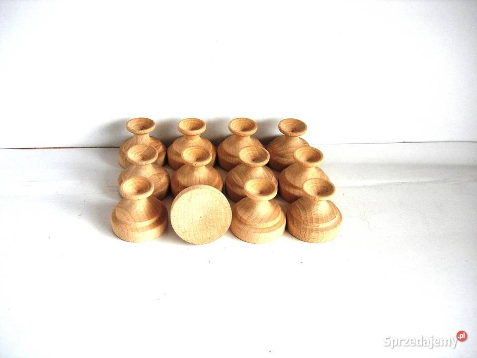 Podstawki drewniane ozdobne 12 nowe łódzkie Bełchatów