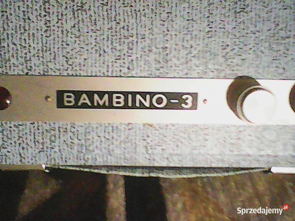 Gramofon WG263 Bambino 3 z 1970r NIE WYSYŁAM Piotrków Trybunalski