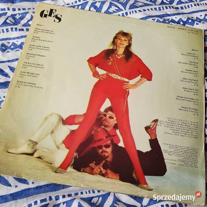 GES płyta winylowa z roku 1986 kujawsko-pomorskie Chełmno