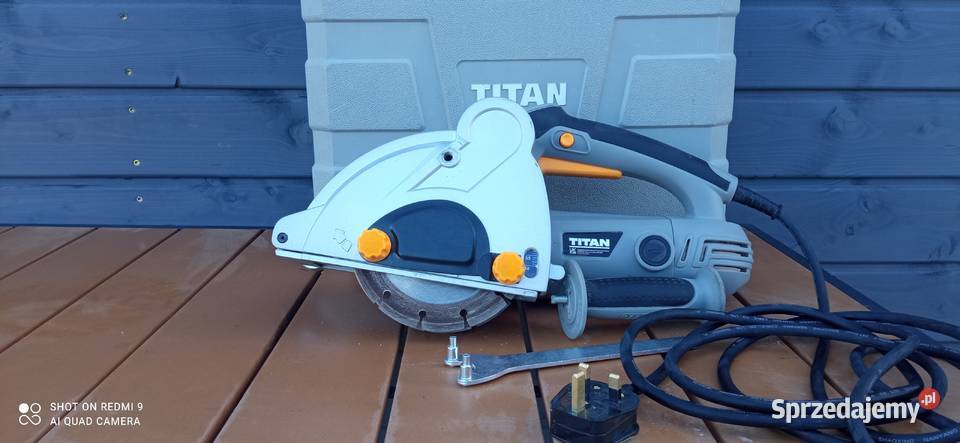 Bruzdownica TITAN 1700W 230w Średnica tarczy Kościerzyna