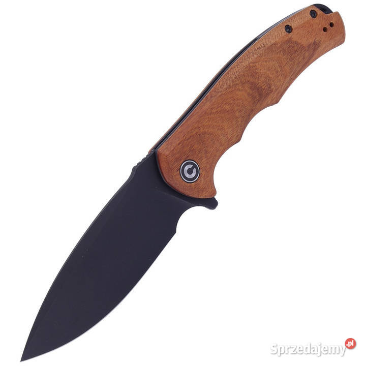 Nóż składany Civivi Praxis Cuibourtia Wood Black