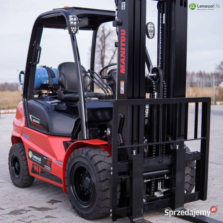 Wózek widłowy Manitou Mi 30G 33m gaz Manitou małopolskie Zator
