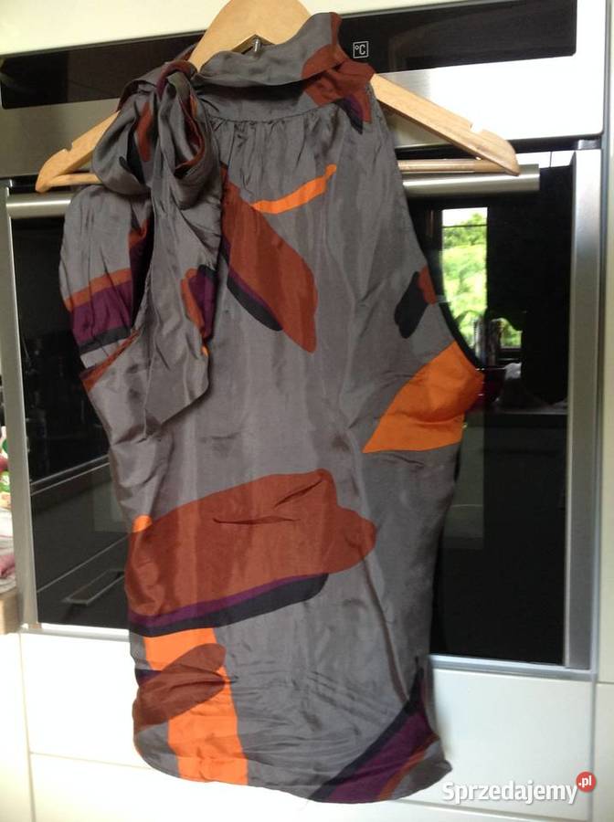 Top Bluzka Jedwabna Damska ZARA M 100 Jedwab Bluzki i koszule lubuskie Nowa Sól sprzedam