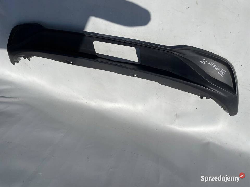 Dyfuzor zderzaka spoiler dokładka tył VW GOLF