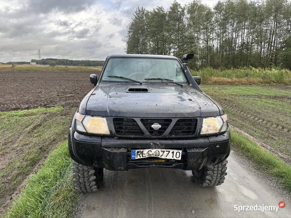 Nissan Patrol y61 long 28 czarny Radomyśl Wielki