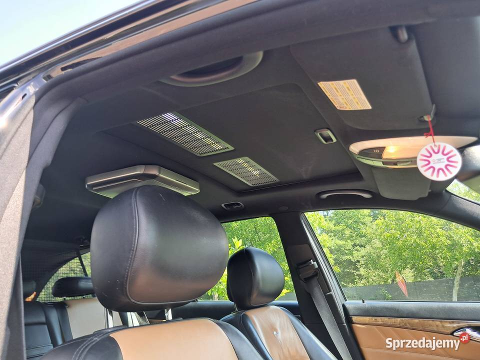 Mercedes 280cdi Lift Designo Bixenon czarny Klasa E lubelskie Piaski