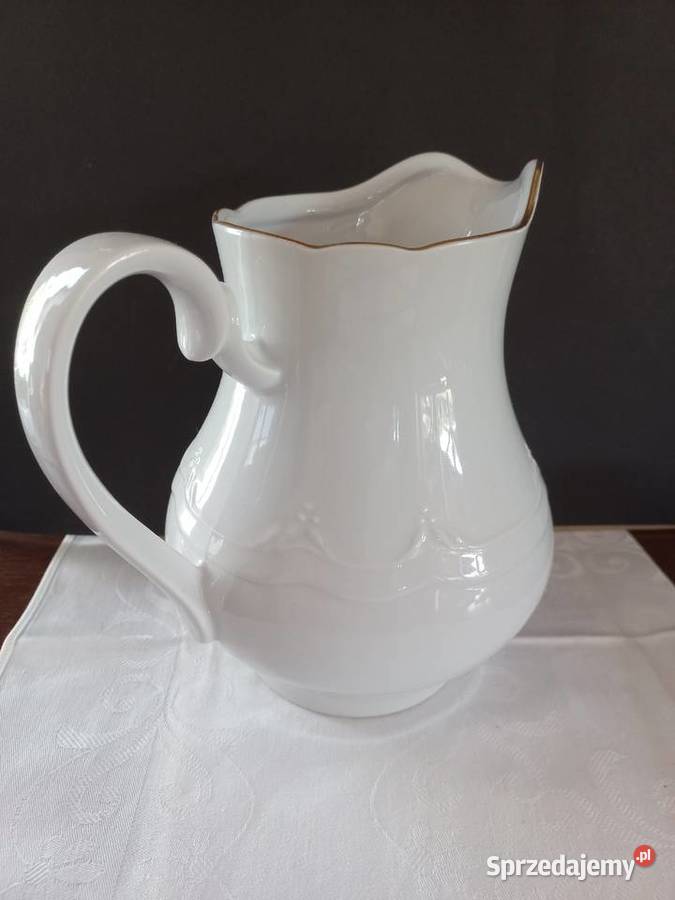 Kahla dzban dzbanek porcelanowy biały 12 litra Gryfino