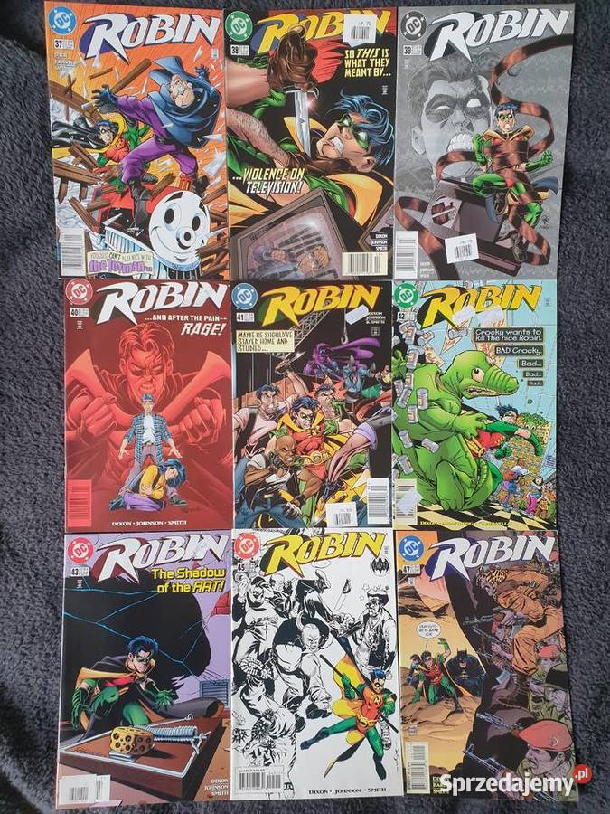 Robin zestaw 56 oryginalnych komiksów DC USA Gdynia sprzedam