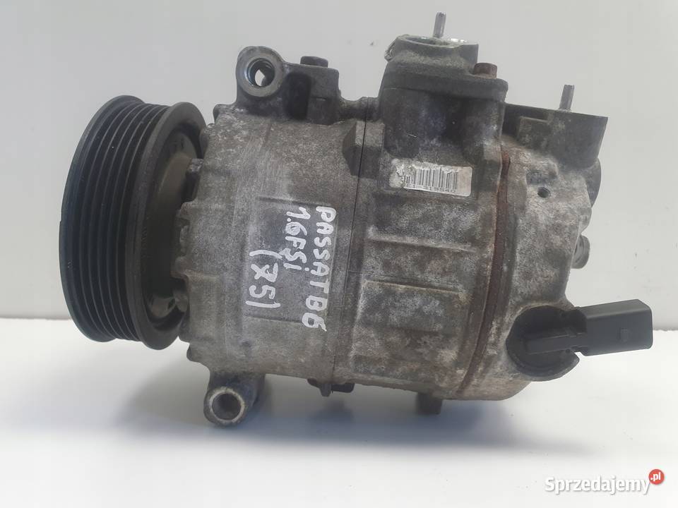 VW Golf V 16 FSI SPRĘŻARKA KLIMATYZACJI Części samochodowe Janów