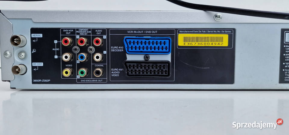 Video DVD kombo Targa DPV5300x 6 head stereo Międzychód