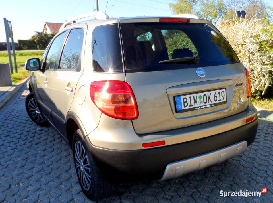 FIAT Sedici 16 4x4 Klima Piekny Zdrowy Spód Sx4