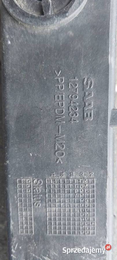 Ślizg zderzaka Saab 93 II 12794234 12804176 Części montażowe Szczecin sprzedam