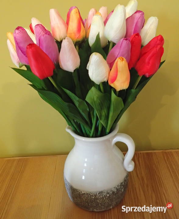 Tulipan sztuczny realistyczny do bukietów 49