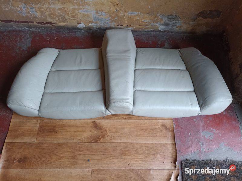 BMW E36 CABRIO KANAPA TYLNA SKÓRA NA ZAGŁÓWKI osobowe