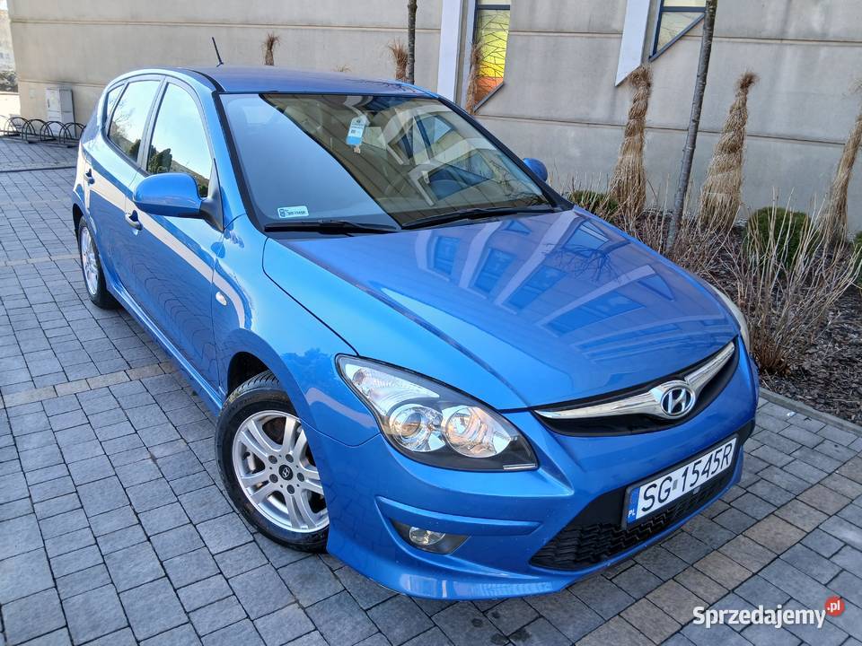 HYUNDAI i30 14 benz 2011r Klima Isofix Alufelgi Gliwice
