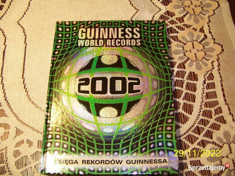 Księga rekordów Guinnessa 2002 Żnin sprzedam