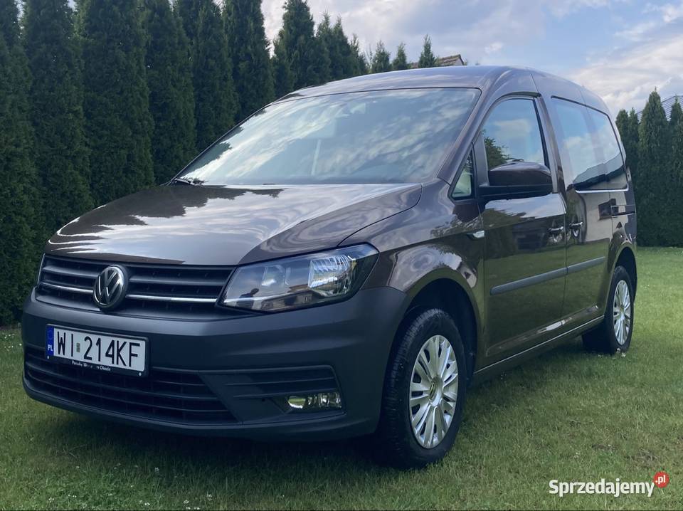 VW Caddy 20 TDI Salon Polska FV 23 nieuszkodzony Caddy mazowieckie Warszawa