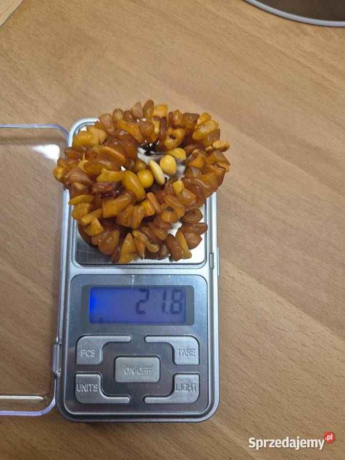 Naszyjnik z bursztynu