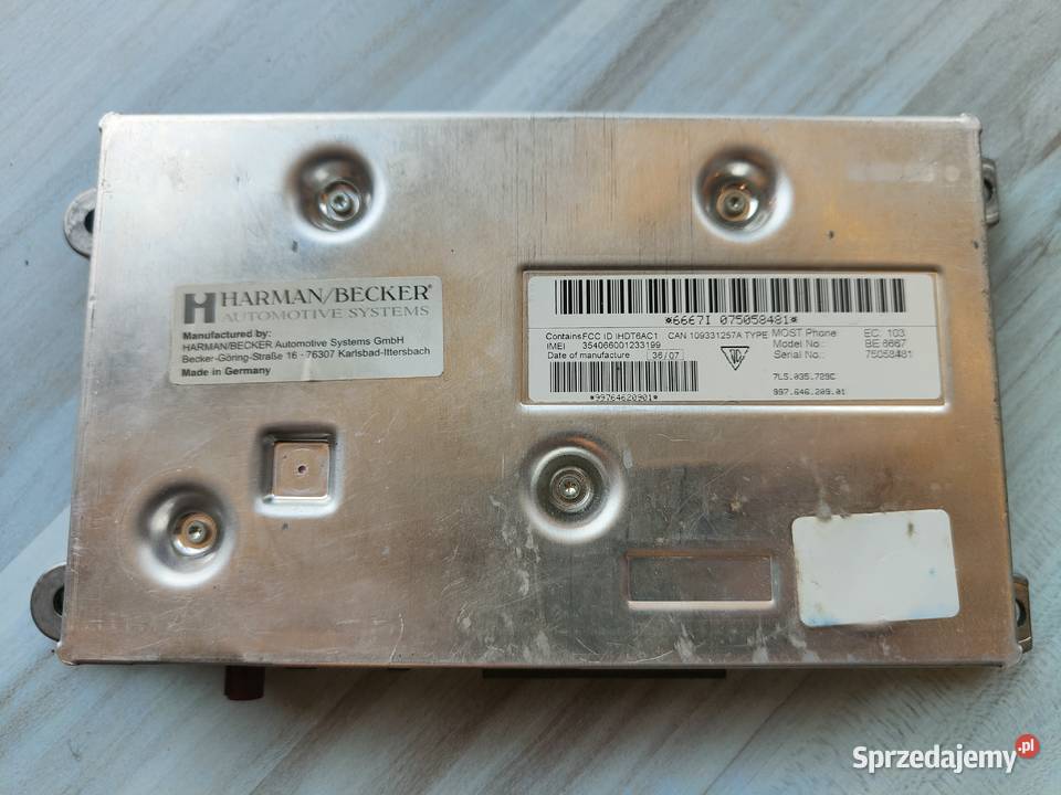 Porsche 997 Komputer sterownik telefonu do PCM2 pomorskie Gdańsk