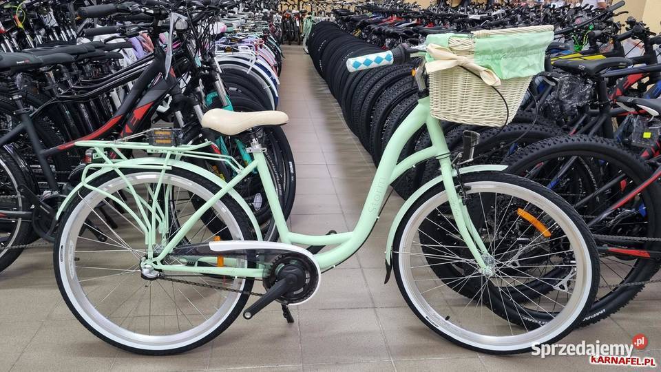 Rower STORM Stockholm 26 biało morski komunia Konin