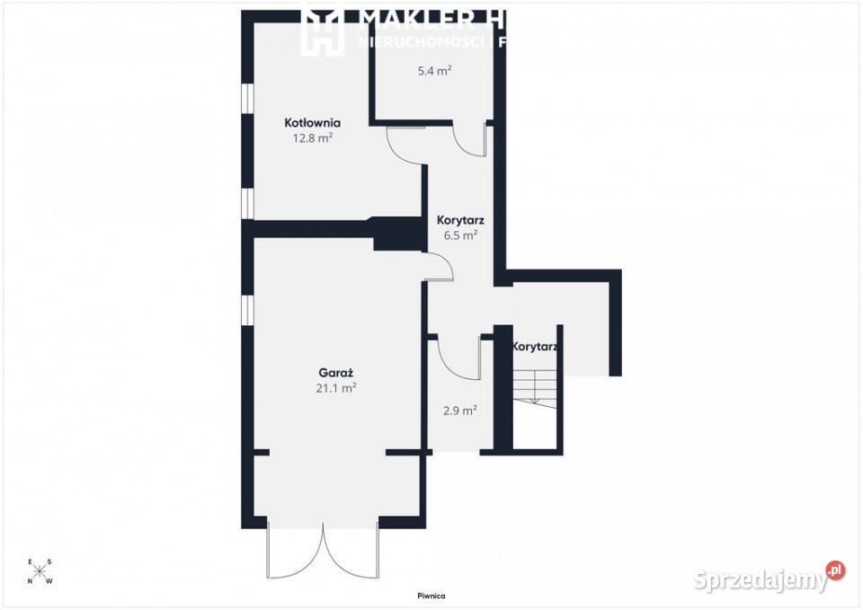 Pół bliźniaka z dodatkowymi działkami w Boćwince Boćwinka