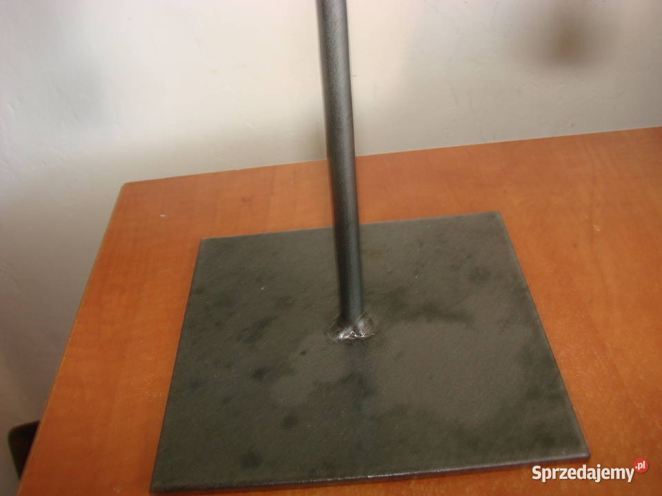 metalowy świecznik odcienie szarości Pruszcz Gdański