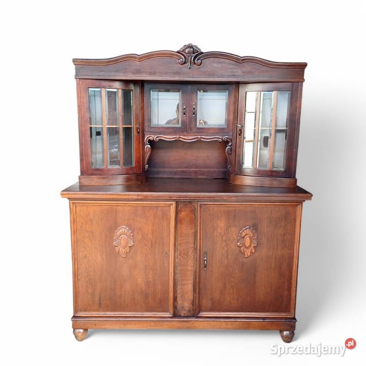 Stylowy Secesyjny Kredens Bufet wielkopolskie Suchorzew