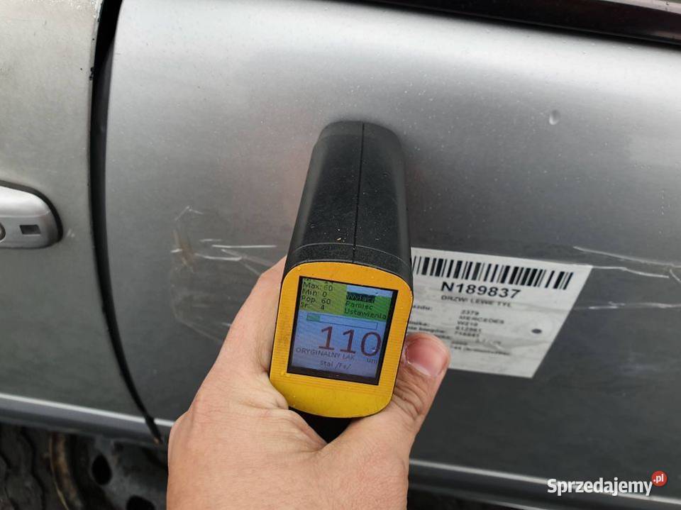 DRZWI LEWE TYŁ MERCEDES W210 744 BRILLANTSILBER Lipno