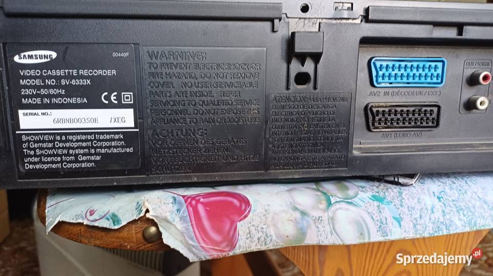 Magnetowid samsung lubelskie Lubartów sprzedam