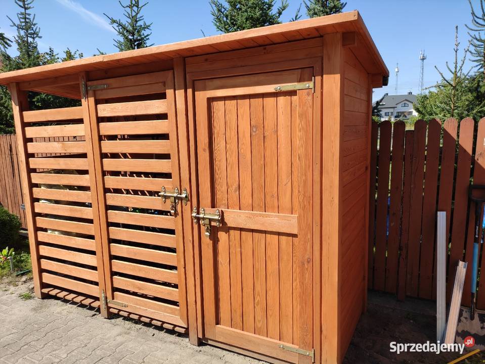 Domek ogrodowy narzędziowy drewutnia Poznań