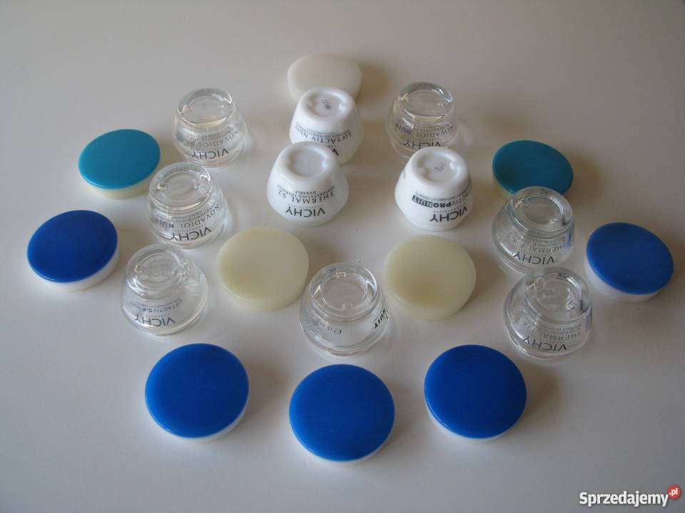 VICHY puste słoiczki opakowania kosmetykach Krapkowice