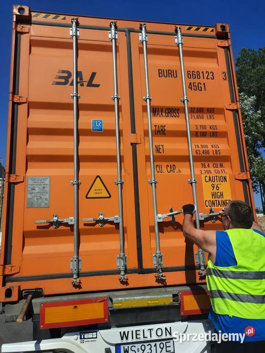 Kontener morski 40HC nowy stan Kraków
