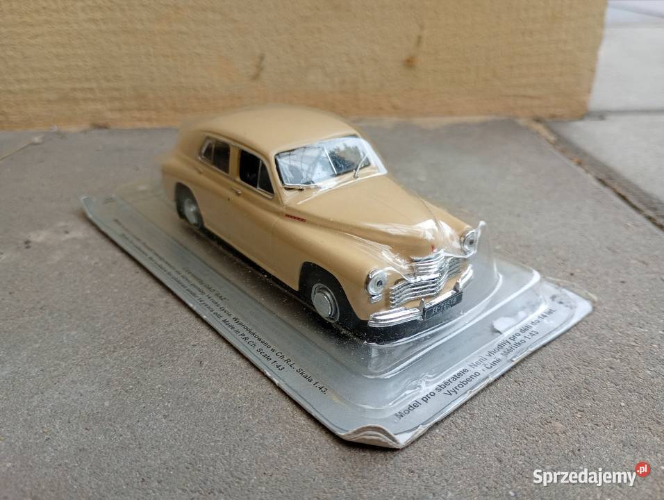 GAZ M20 POBIEDA model kolekcja 143 kultowe auta mazowieckie Warszawa