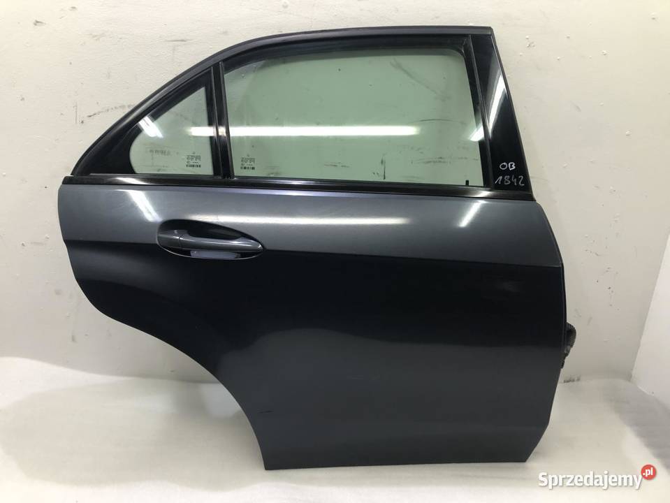 DRZWI PRAWY TYŁ TYLNE MERCEDES W212 755 SEDAN