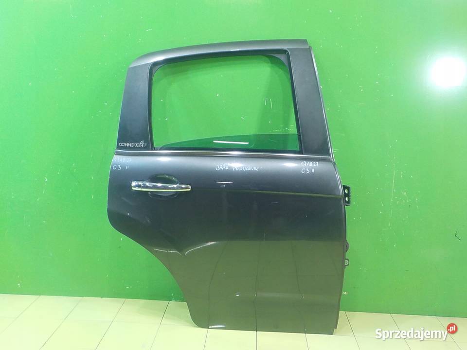 CITROEN C3 II 14 HDI 11r HB 5D drzwi prawe tyl Suków sprzedam