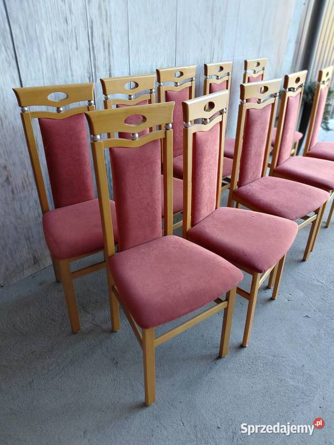 krzesła 10 sztuk 205 Byczyna