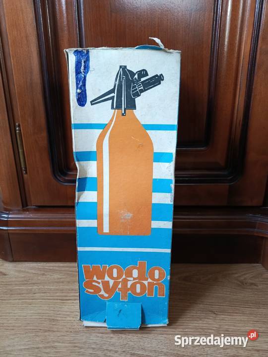 Wodosyfon stalowy nie używany z PRL Będzin