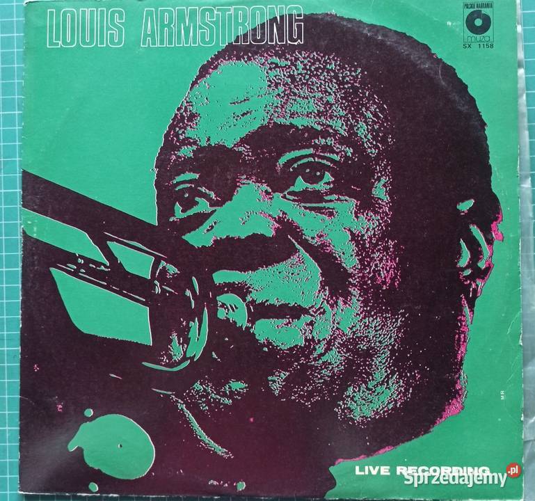 Płyta vinyl Louis Armstrong Live Recording l śląskie