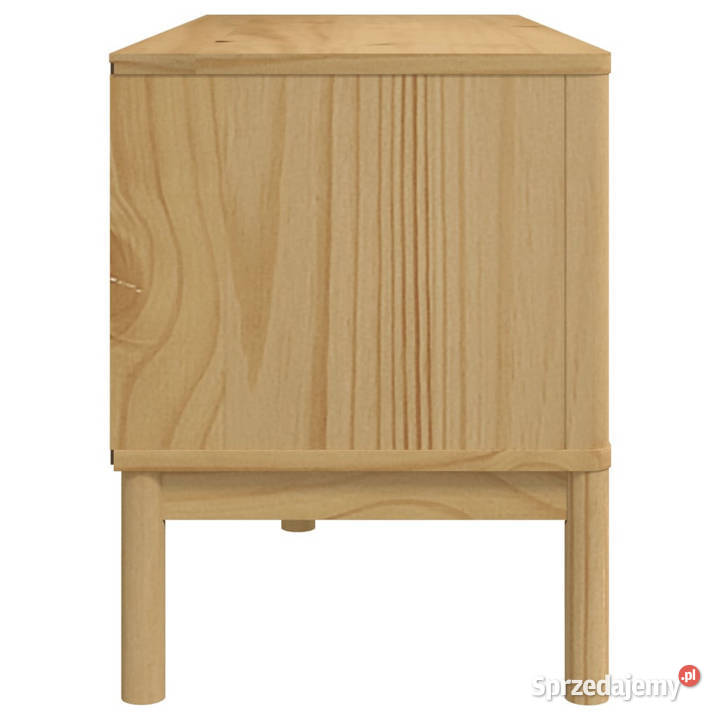 Szafka RTV FLORO woskowy brąz 114x43x55 drewno Warszawa