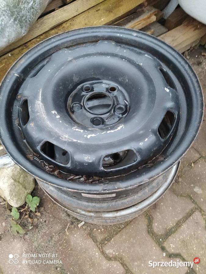 felgi stalowe 5 x 100 15 Rozmiar 15" Kętrzyn